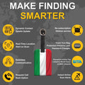 Smart Bag Security Tag - Italy Flag [Pack 2]
