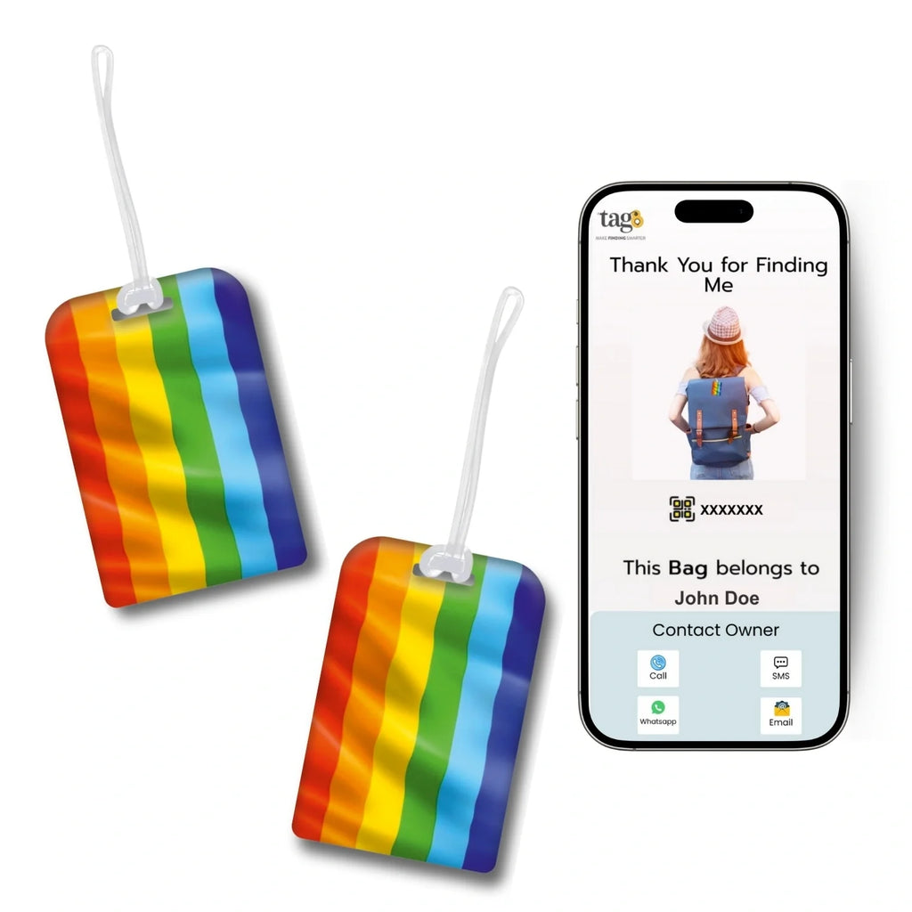 Smart Bag Security Tag - Pride [Pack 2]
